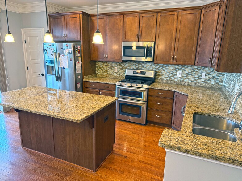 Kitchen & Island - 870 Belvedere Blvd