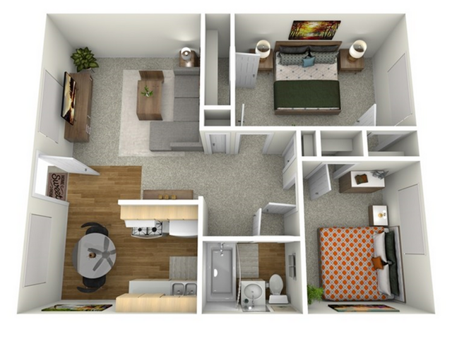 B1 Floorplan - Viewcrest Village