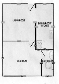 Floorplan - Desert Spa Apartments