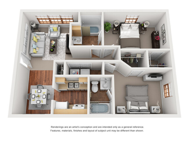 Floorplan - Chapel Walk Apartments