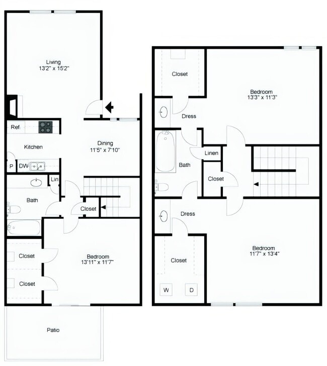 Floorplan - Regal Court Apartments