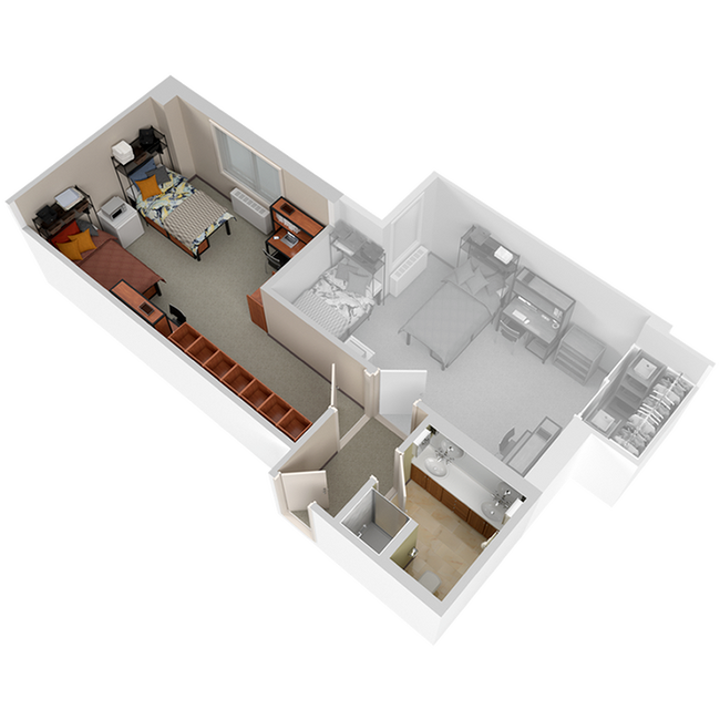 2BR/1BA - Frances - Statesider