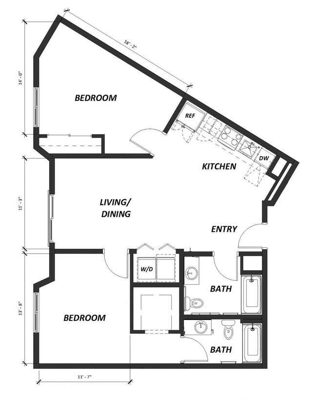 Floorplan - AVIVA Apartments