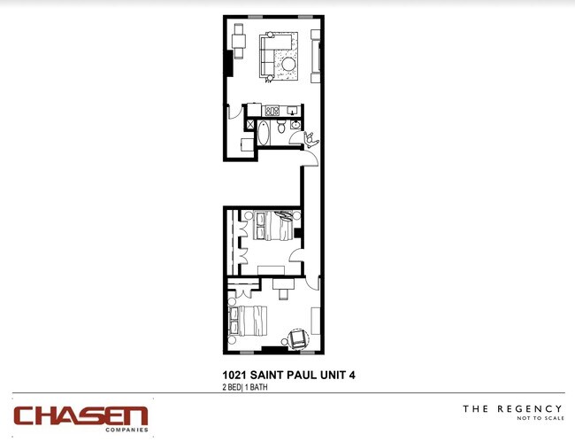 Floorplan - The Regency Baltimore