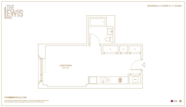 Floorplan - The Lewis