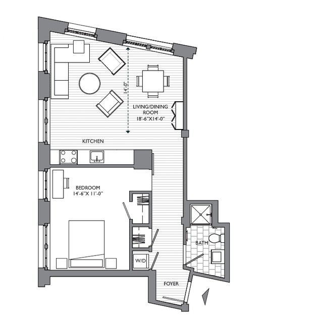 Type 1 - 381 Congress Lofts