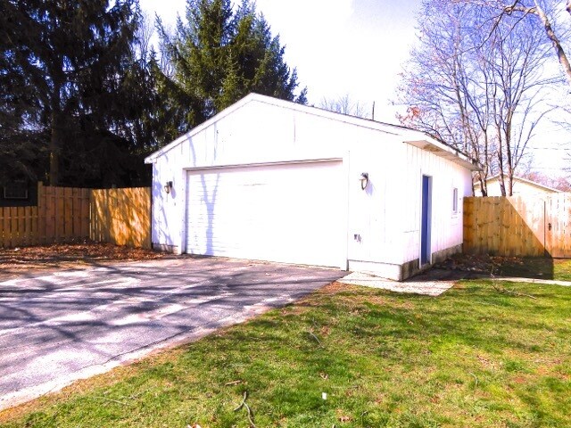 Spacious two + car garage. (Pardon our dust, renovations scheduled with new roof, siding) - 9580 Sunnyside Road