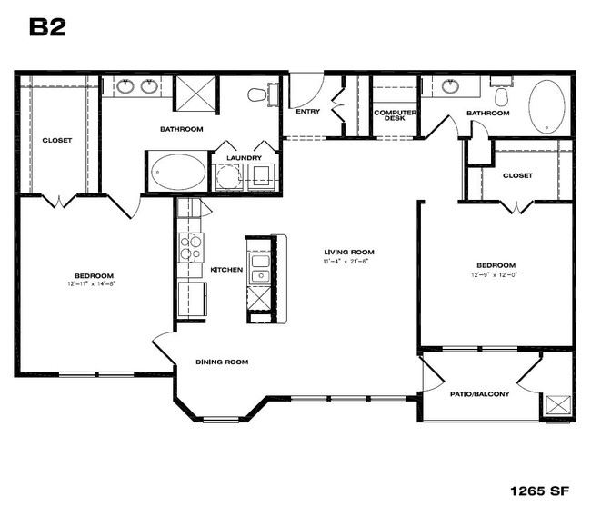 Unit B2 - Bay Vista Pointe Apartments