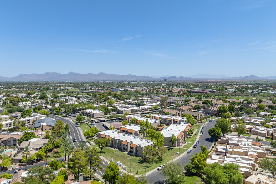 Aerial Photo - Scottsdale Place Apartments