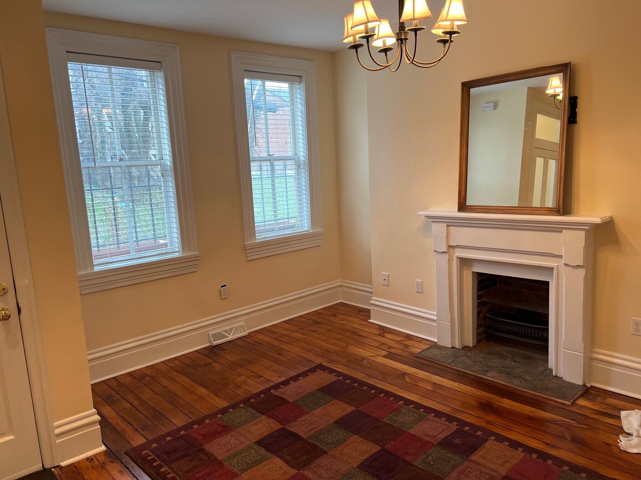 Living room, front windows - 1721 McCullough St
