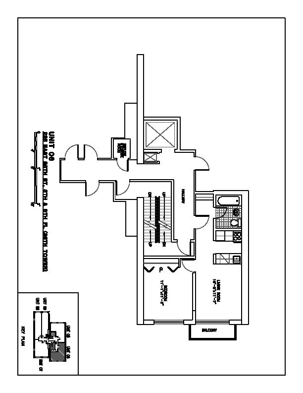 Floorplan - 225 East 85th Street- 1 Month Free