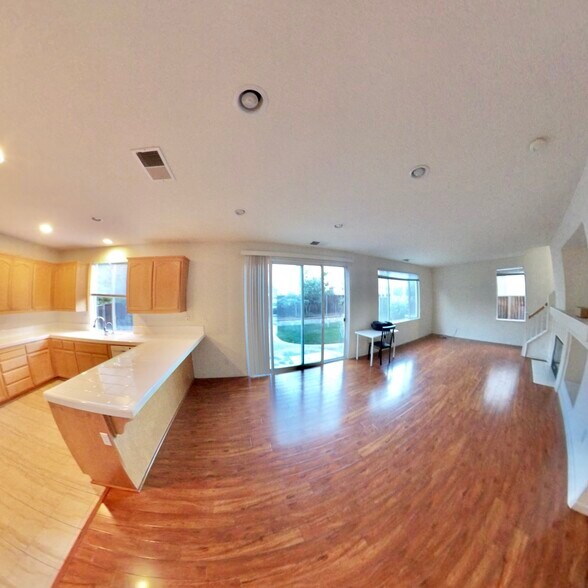 1st Floor - Kitchen/Living Room - 1245 Mayberry Ln