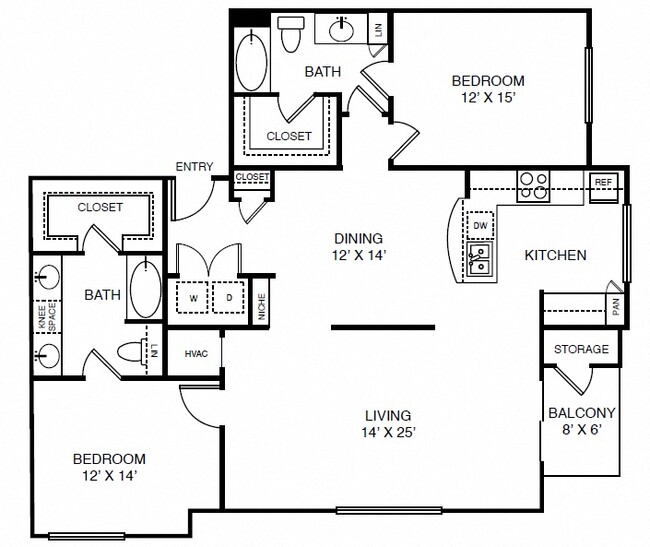 Floorplan - Windsor on the Lake