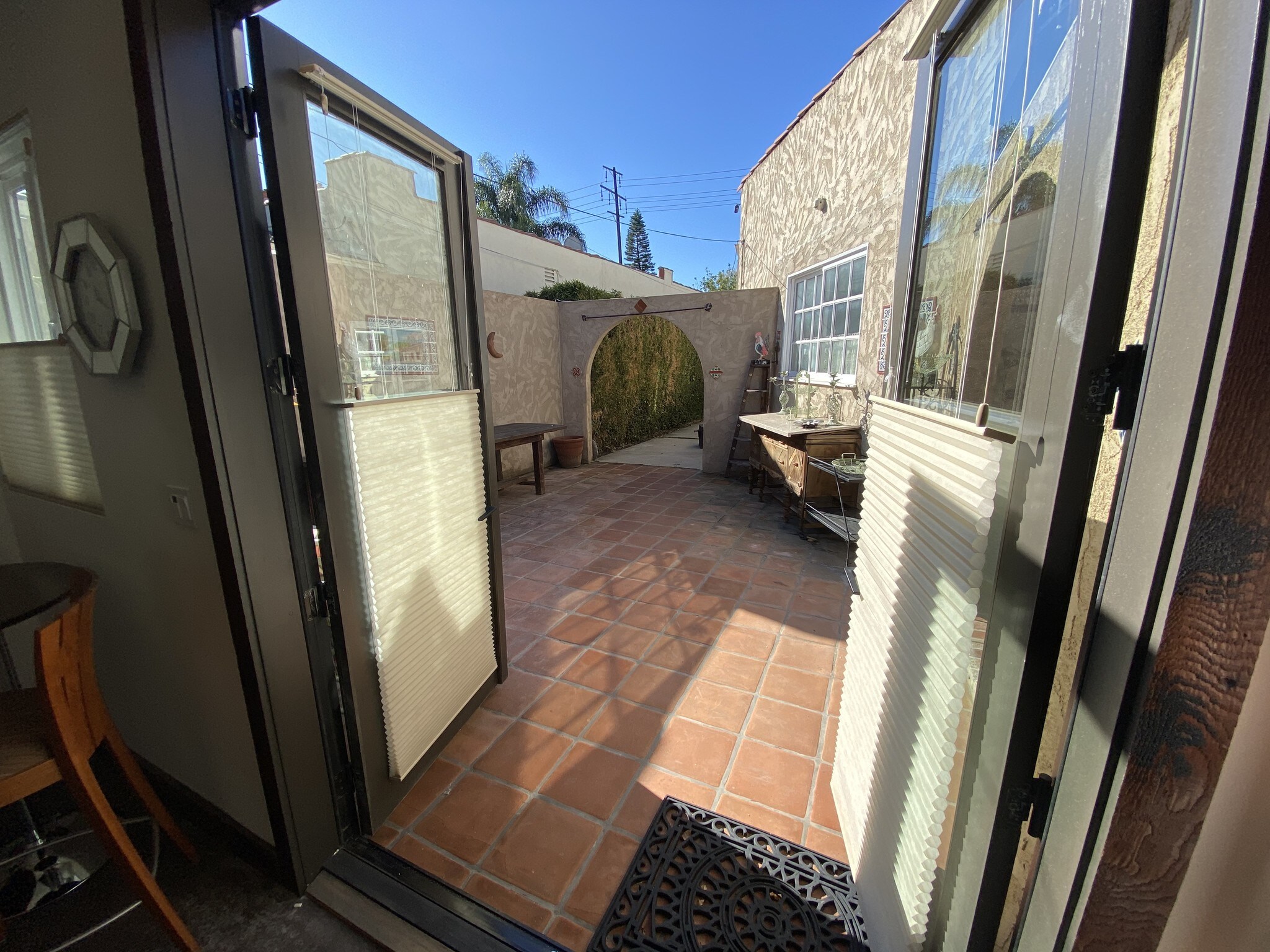 looking out the front door - 2258 Overland Ave