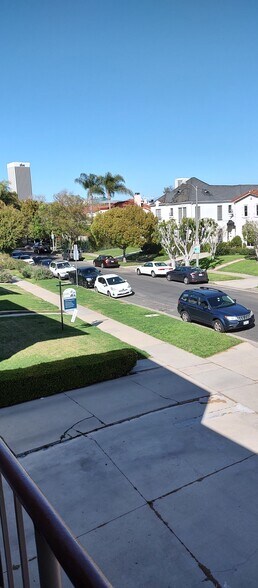 VIEW FROM BALCONY - 1217 S Orange Grove Ave