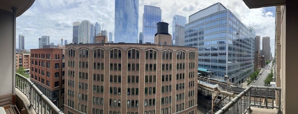 View from the balcony - 200 N Jefferson St