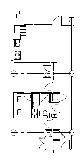 2BR/2BA - Chesapeake Lofts