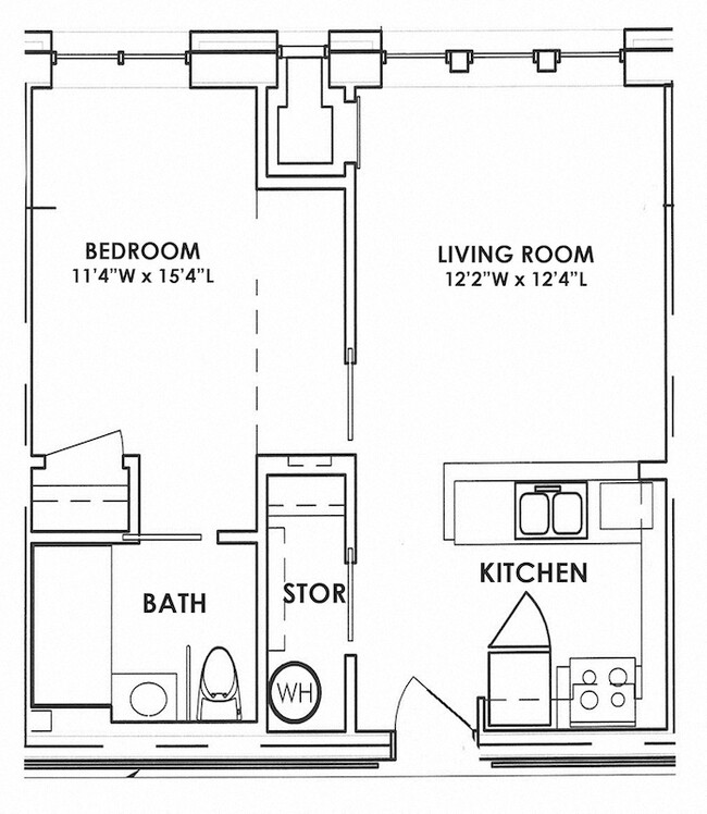 Floorplan - St. Giles Manor II