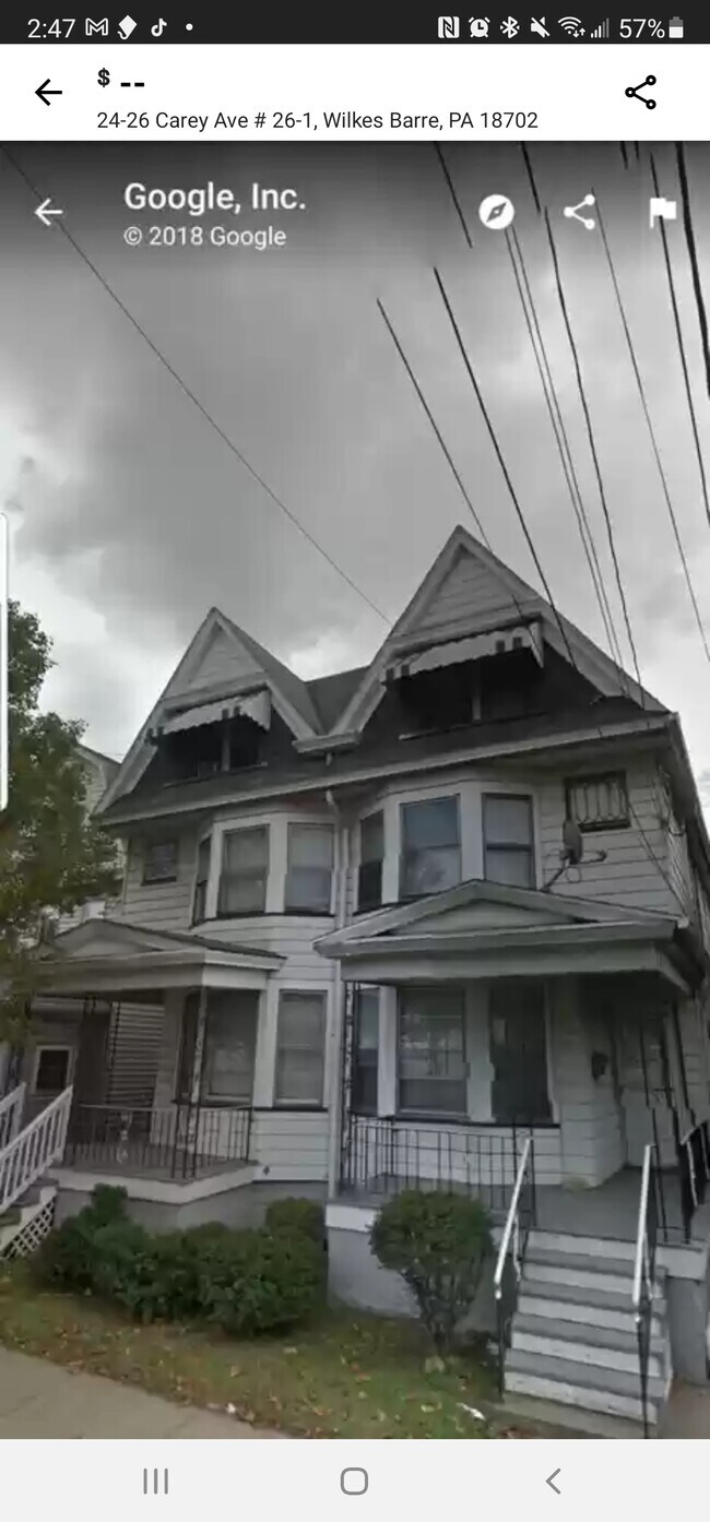 24 Carey Ave 24 Carey Ave Wilkes Barre PA 18702 Apartment Finder