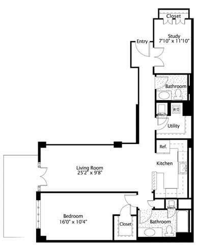 Floorplan - The Lexington at Market Square