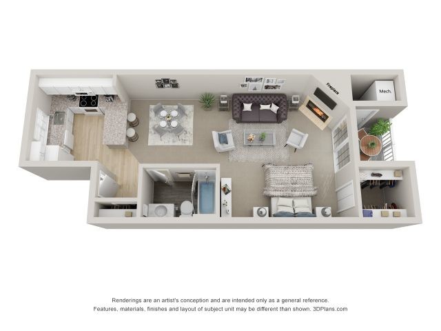 Floorplan - The Haven of Ann Arbor