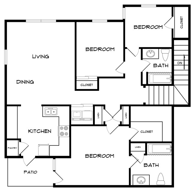 Floorplan - Burkburnett Residences