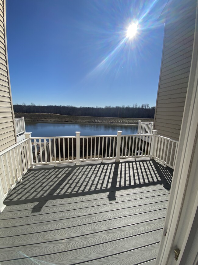 View from deck off kitchen - 10214 Osage Dr