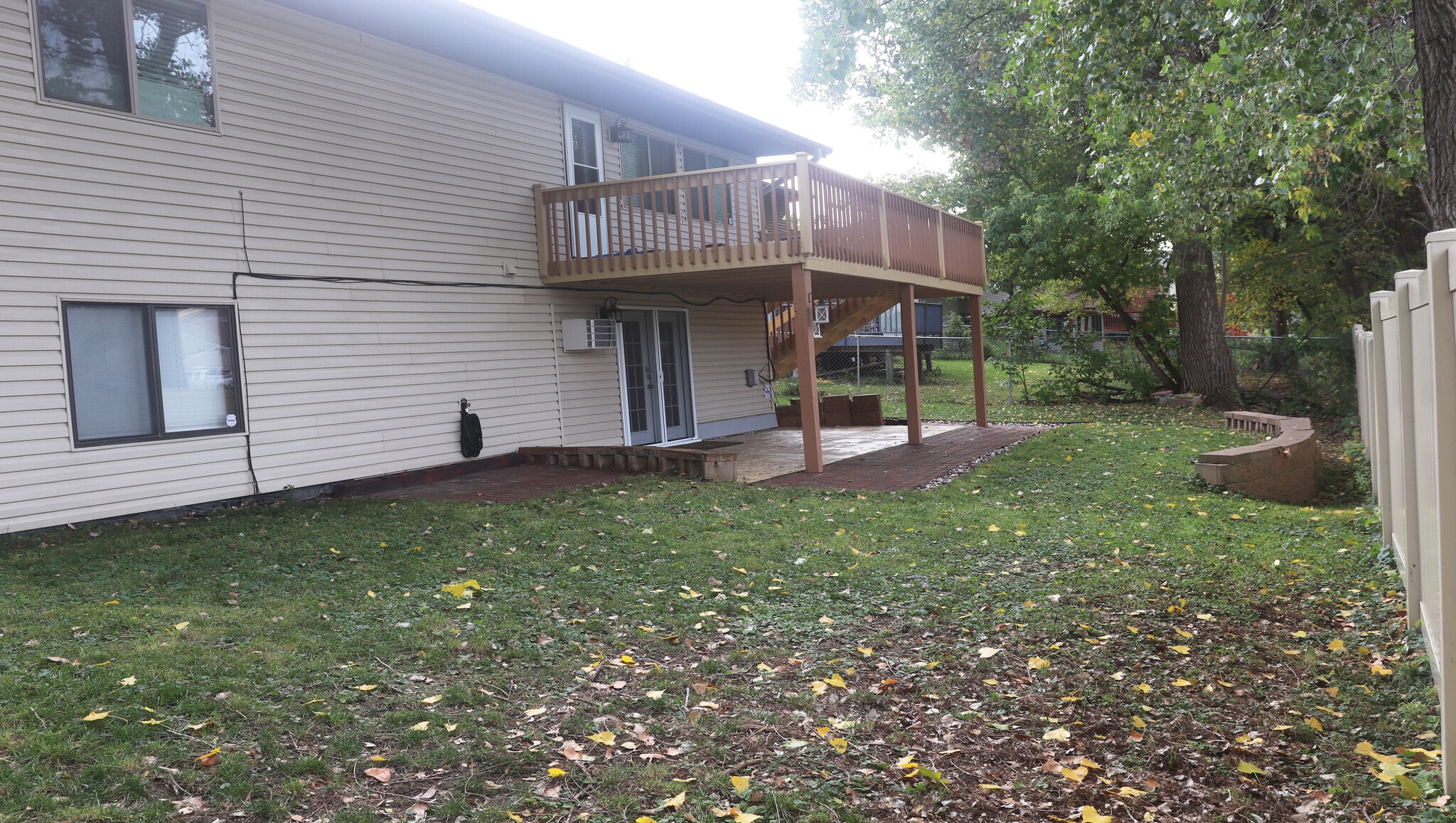 Private Backyard with Patio - 6380 7th St NE
