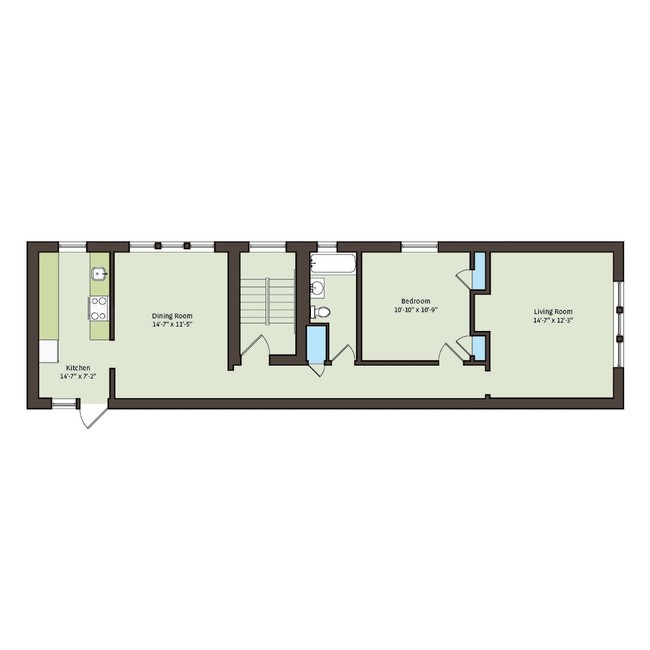 Floorplan - 5053 S. Ellis Avenue