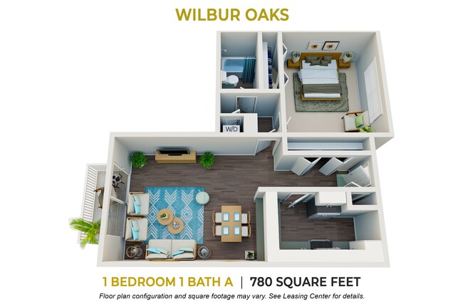 Floorplan - Wilbur Oaks Apartments