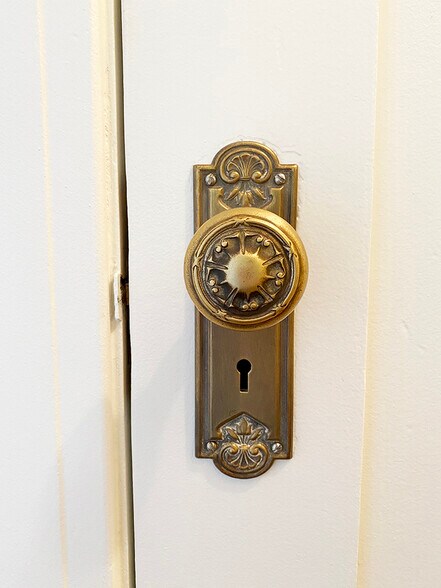 Restored original handles - 5714 Virginia Ave