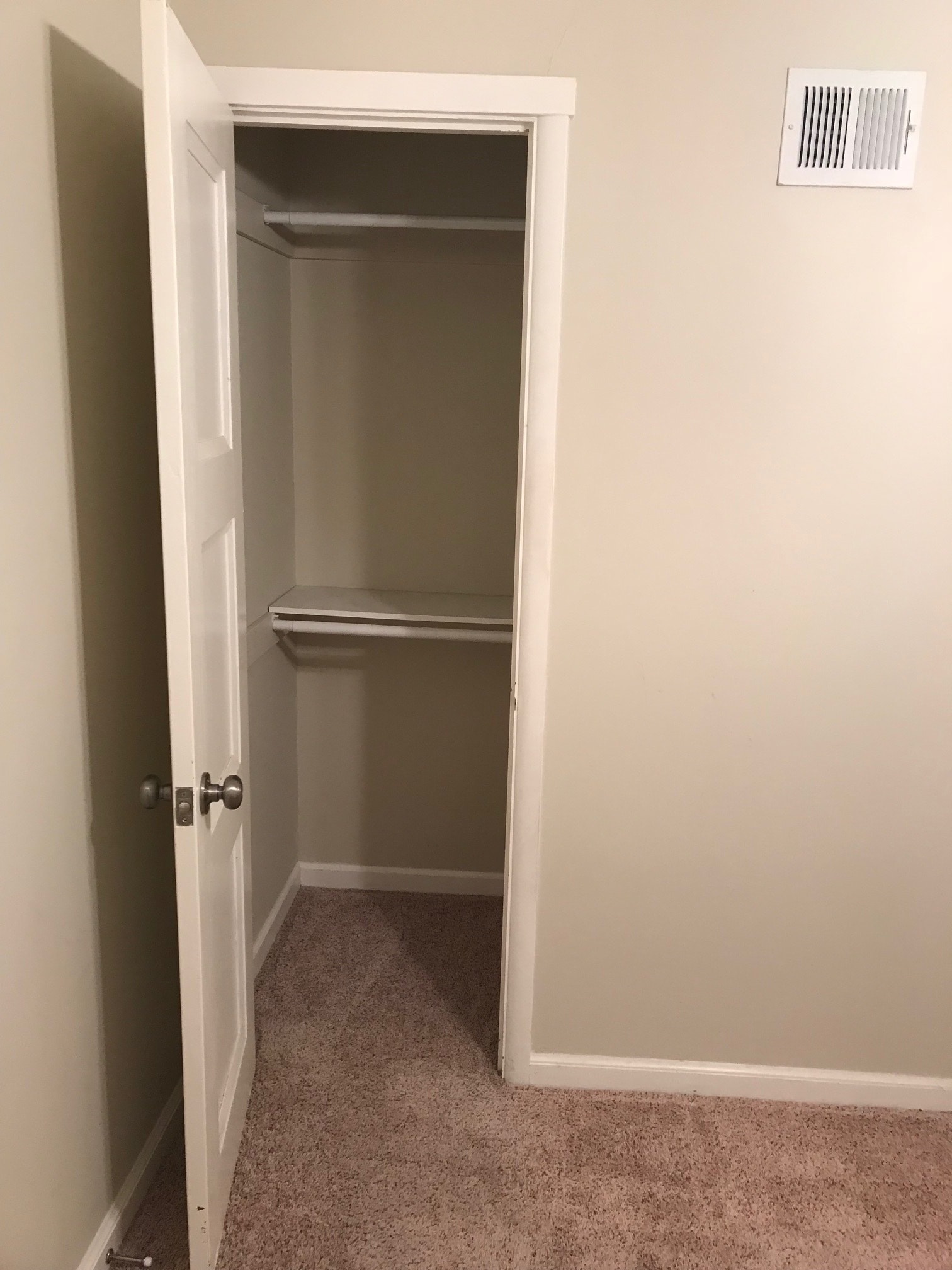 Inside of the 3rd bedroom closet - 9014 Main St