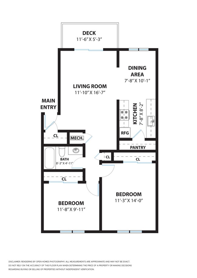 Floorplan - Blackford Apartments