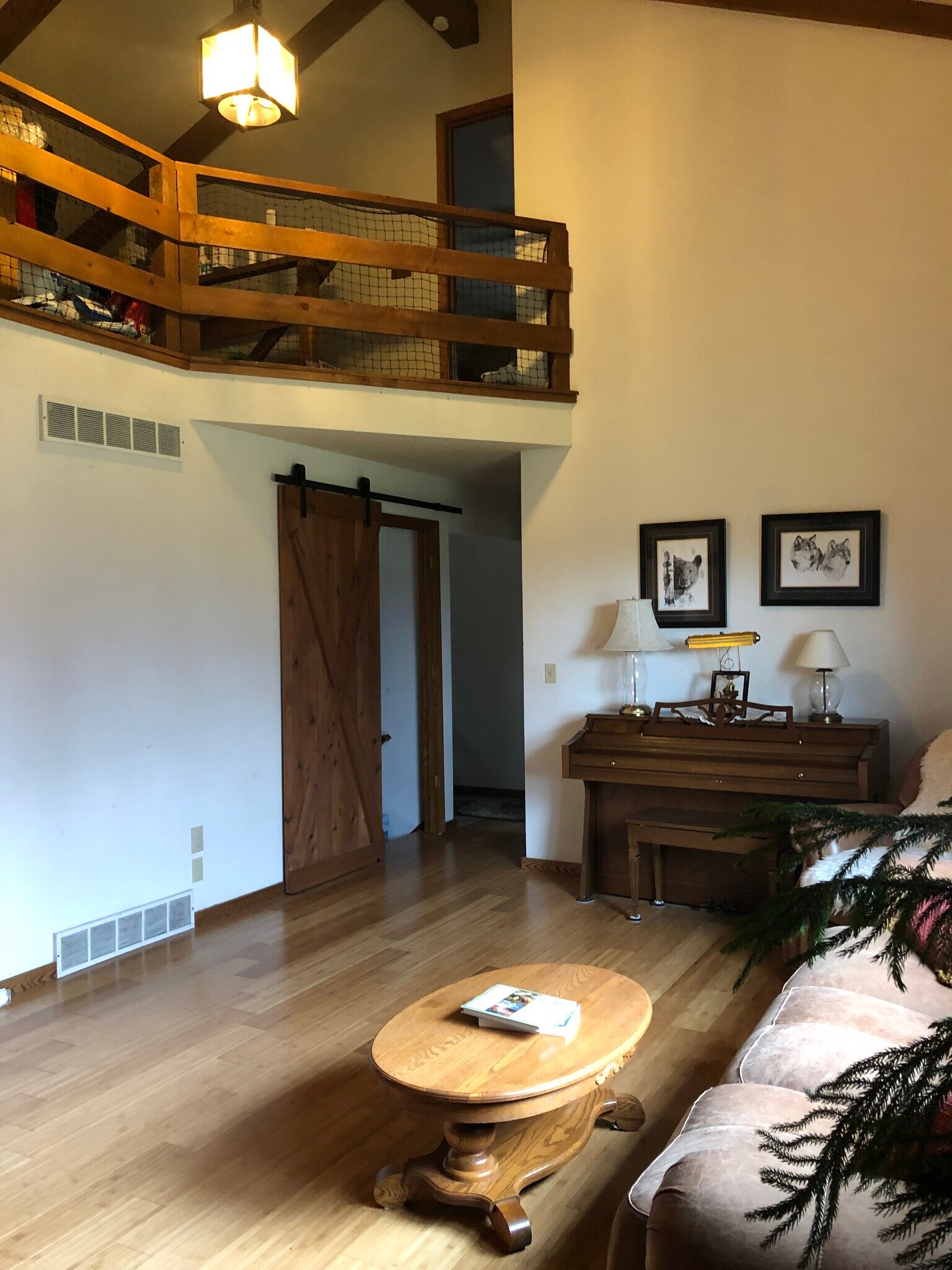 Living room and hallway - 23260 Bridgestone Rd NW