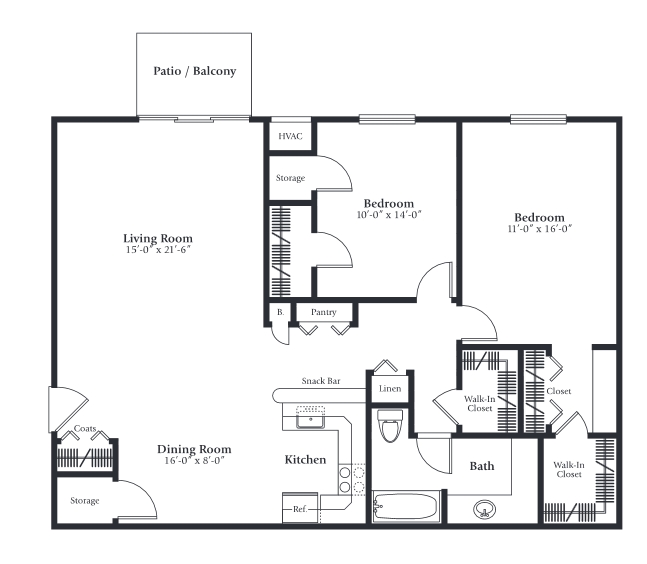 The Heritage - Orleans Place Apartments