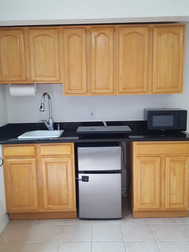 Kitchenette Sink & Appliances - 31 Victoria St