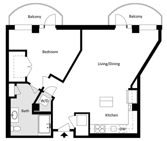 Floorplan - The Peach Atlanta