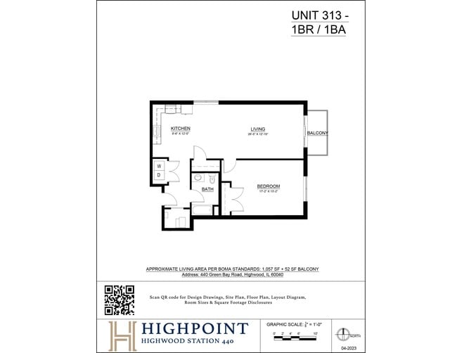 Floorplan - HIGHPOINT Highwood Station 440