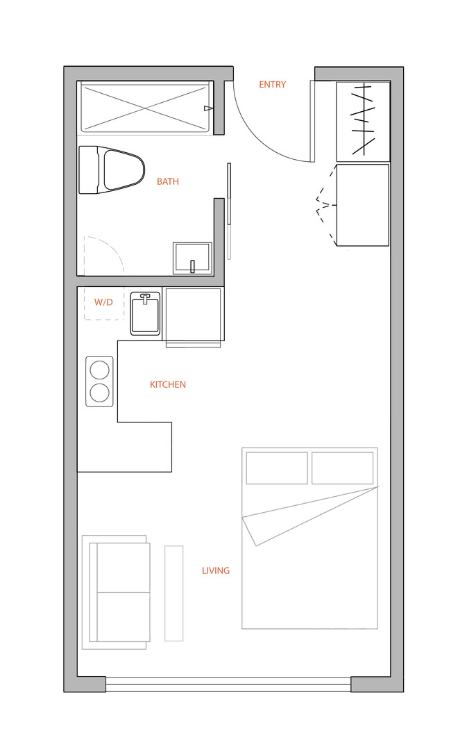 Floorplan - The Mod at Riverwalk