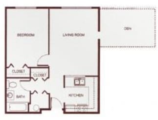 1BR/1BA - Park View at Easton