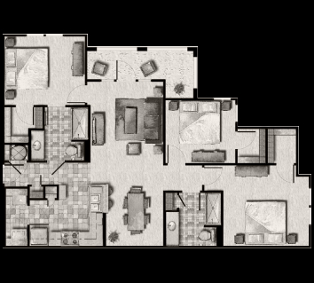 Floorplan - Columbia Mill Apartments