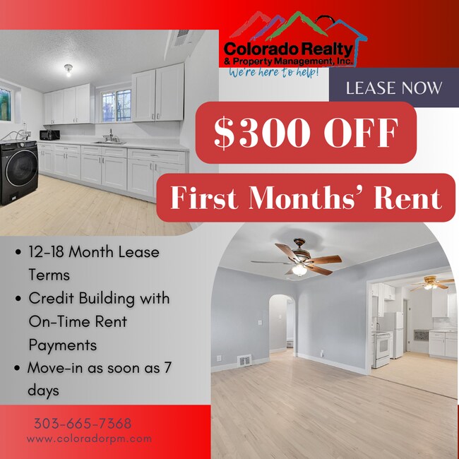 Building Photo - $2,195.00, Charming 4-Bedroom Home in Denver’s Vibrant Highland Neighborhood, plus $300 off the f...