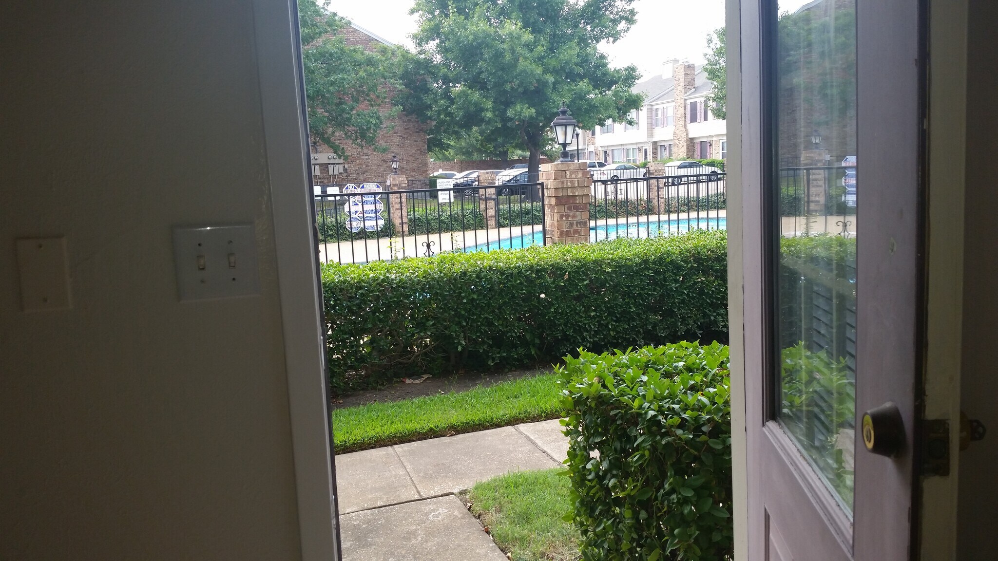 View from Front Door - 641 Carriagehouse Ln