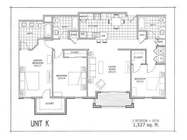 3B - The Abbey Apartments