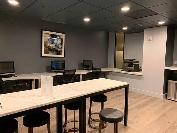 Business Center interior, free to use and boo - 250 King St