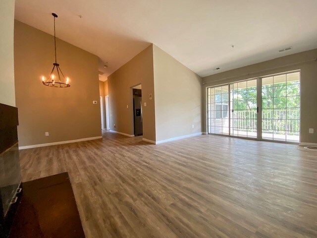 Living Room/Dining area - 300 Blue Water Ct