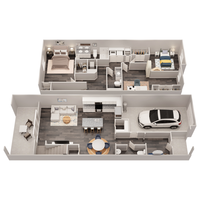 Floorplan - Copper Creek North Townhomes