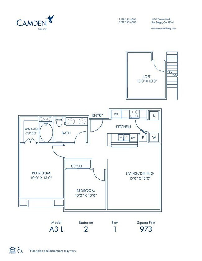 Floorplan - Camden Tuscany