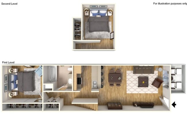 Floorplan - The Timbers Apartments