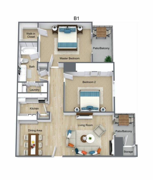 TL-B1-small.jpg - Towne Lake Apartments